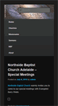 Mobile Screenshot of baptist-church.com.au