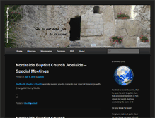 Tablet Screenshot of baptist-church.com.au